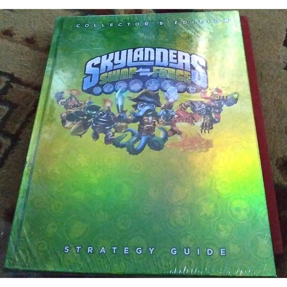 Collectors Edition Skylanders Swap Force Strategy Guide Hardback New Sealed